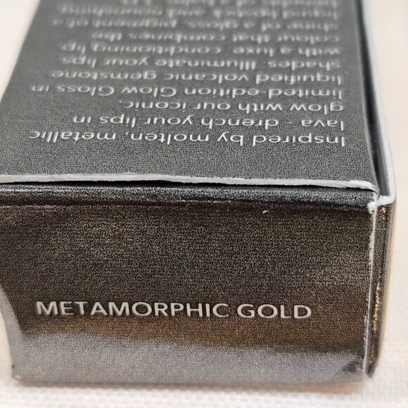 BECCA Glow Gloss Volcanic Goddess Metamorphic Gold New in Box .18OZ Beauty - Picture 4 of 6